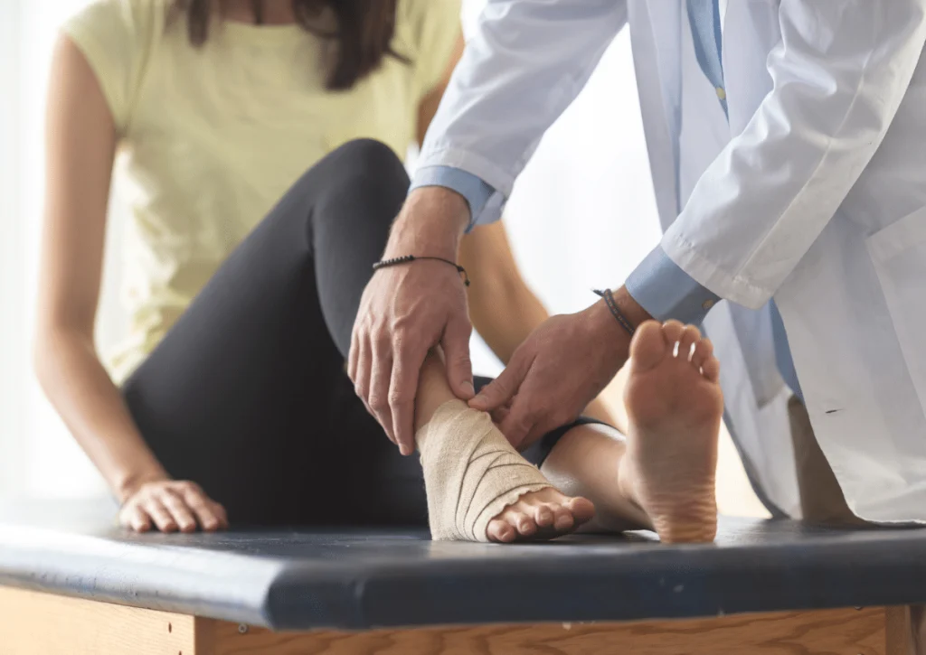 Preoperative Preparation for Ankle Replacement